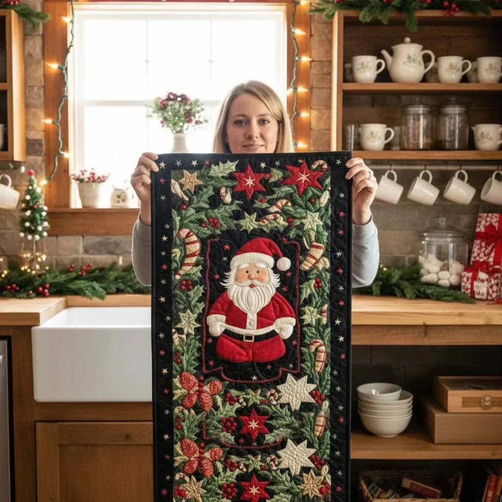 Quilted Table Runner - Arctic Shine