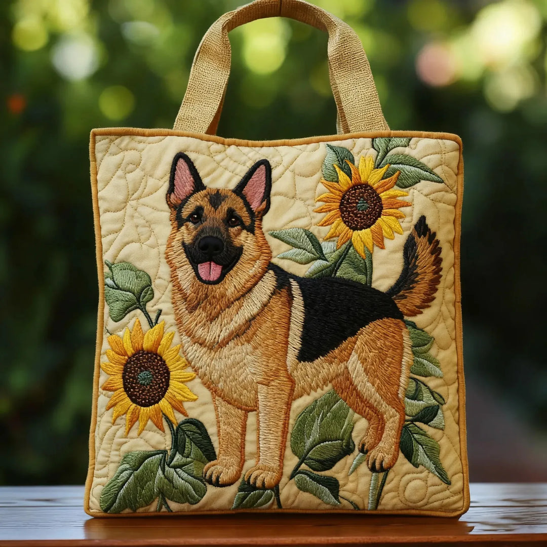 Floral Handmade German Shepherd Bag