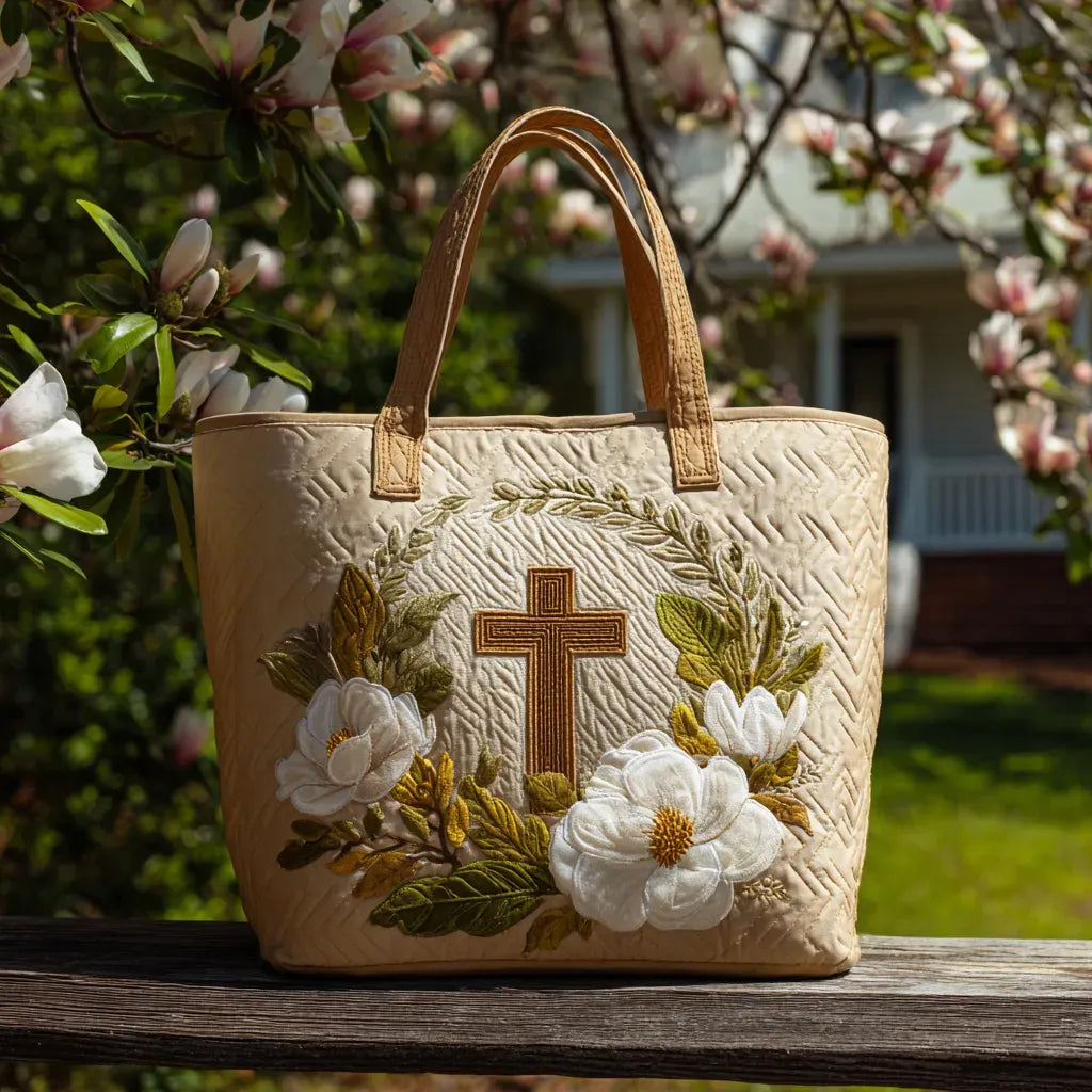 Handmade Bag with the Holy Cross