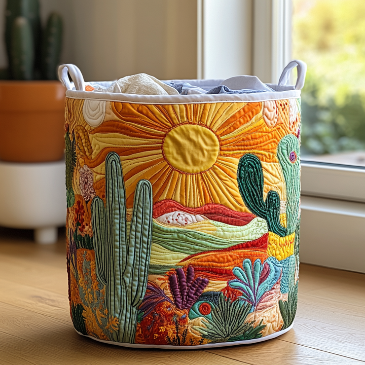 Radiant Sun | Handmade Laundry Basket