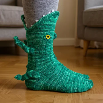 Catarina - Crocodile Socks