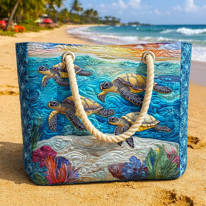 Handmade Beach Bag | Marina Turtle