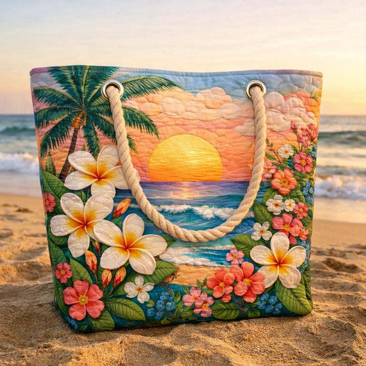 Handmade Beach Bag | Tropical Breeze