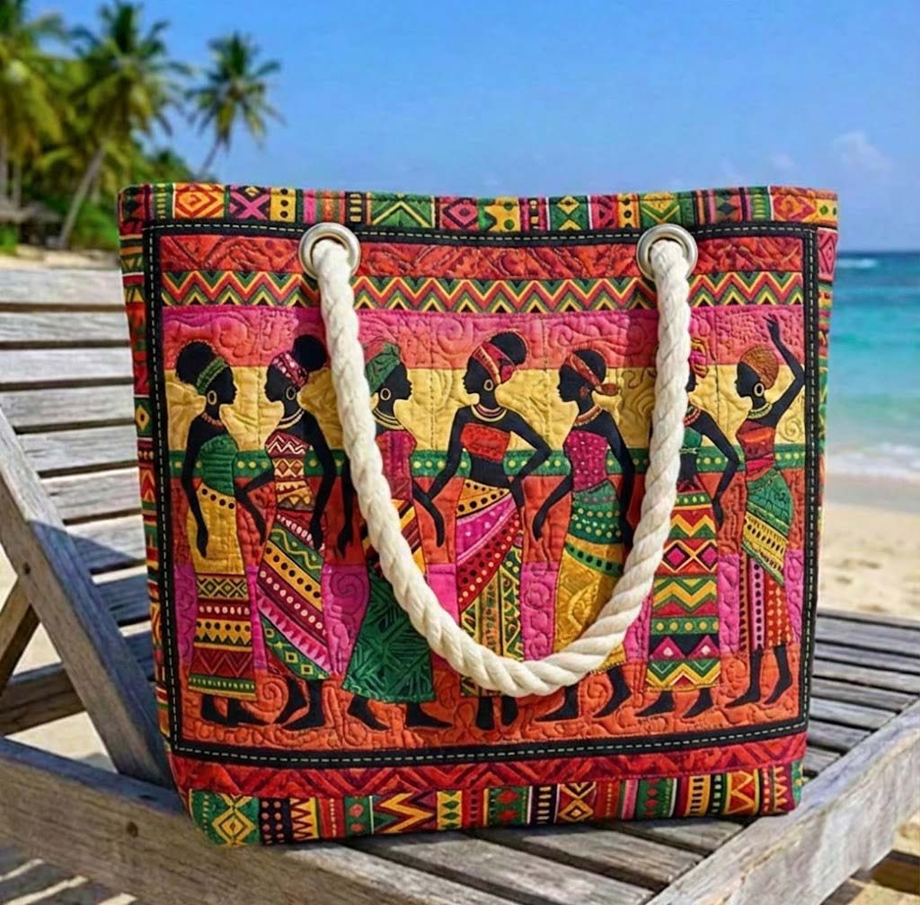 Handmade Beach Bag | Melanin Queens