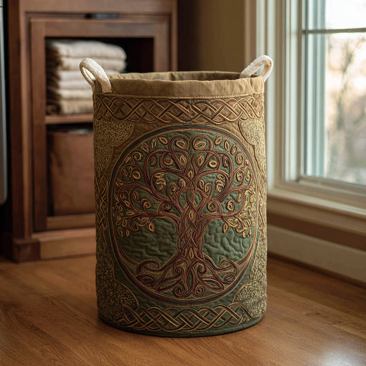 Tree of Life | Handmade Laundry Basket