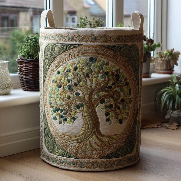 Tree of Life | Handmade Laundry Basket