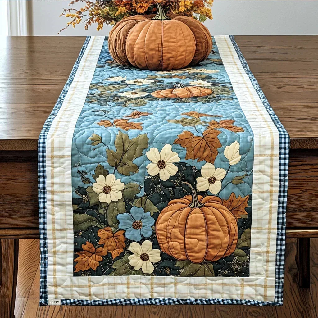Quilted Table Runner - Pumpkin Season