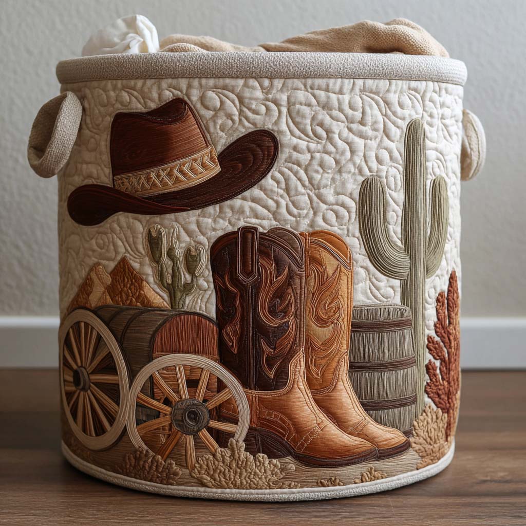 Western Spirit | Handmade Laundry Basket