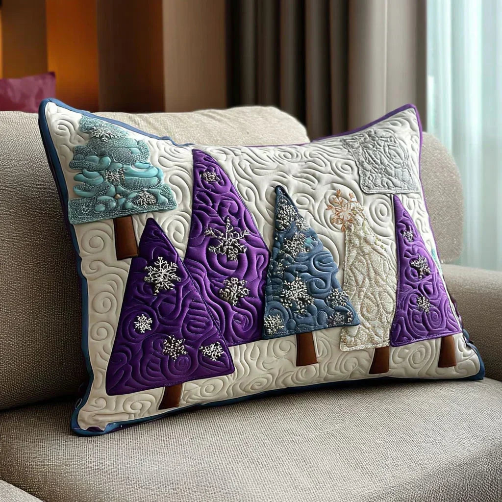 Padded Cushion Cover - Winter Amethyst