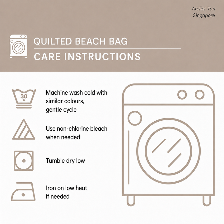 Handmade Beach Bag | Marine Turtle II