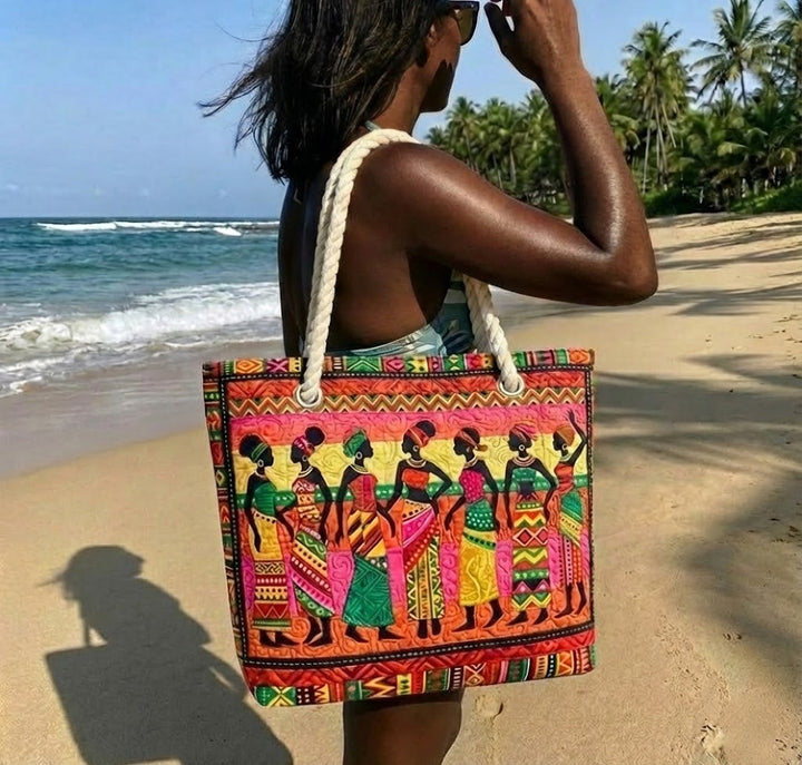 Handmade Beach Bag | Melanin Queens